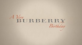 Invitation to 'a Very BURBERRY Birthday'